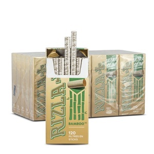 Filtres Rizla+ Bamboo Ultra Slim en sticks 20 boites de 120